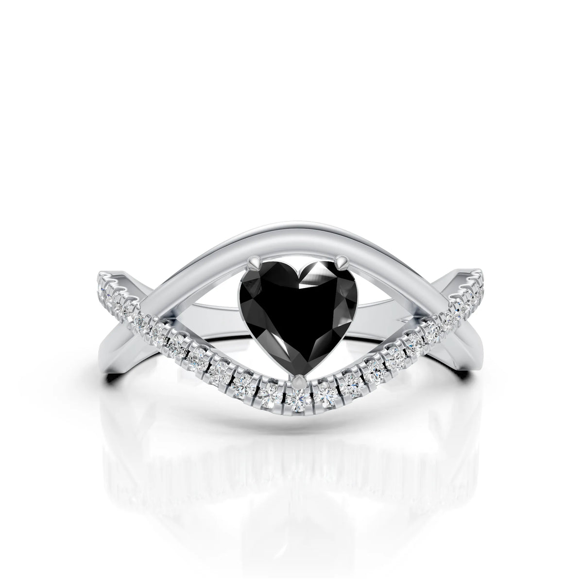 Black Heart Ring