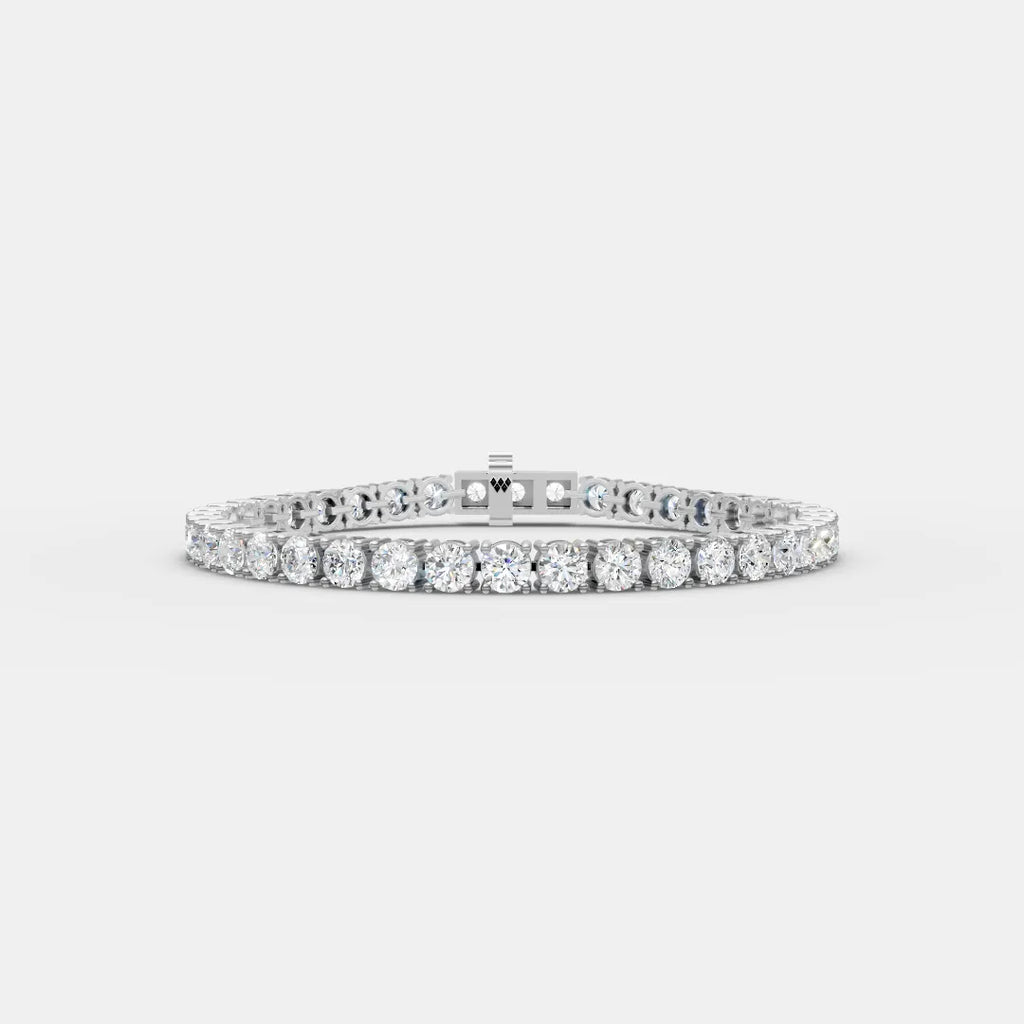 4.5 MM Round Shaped Tennis Bracelet