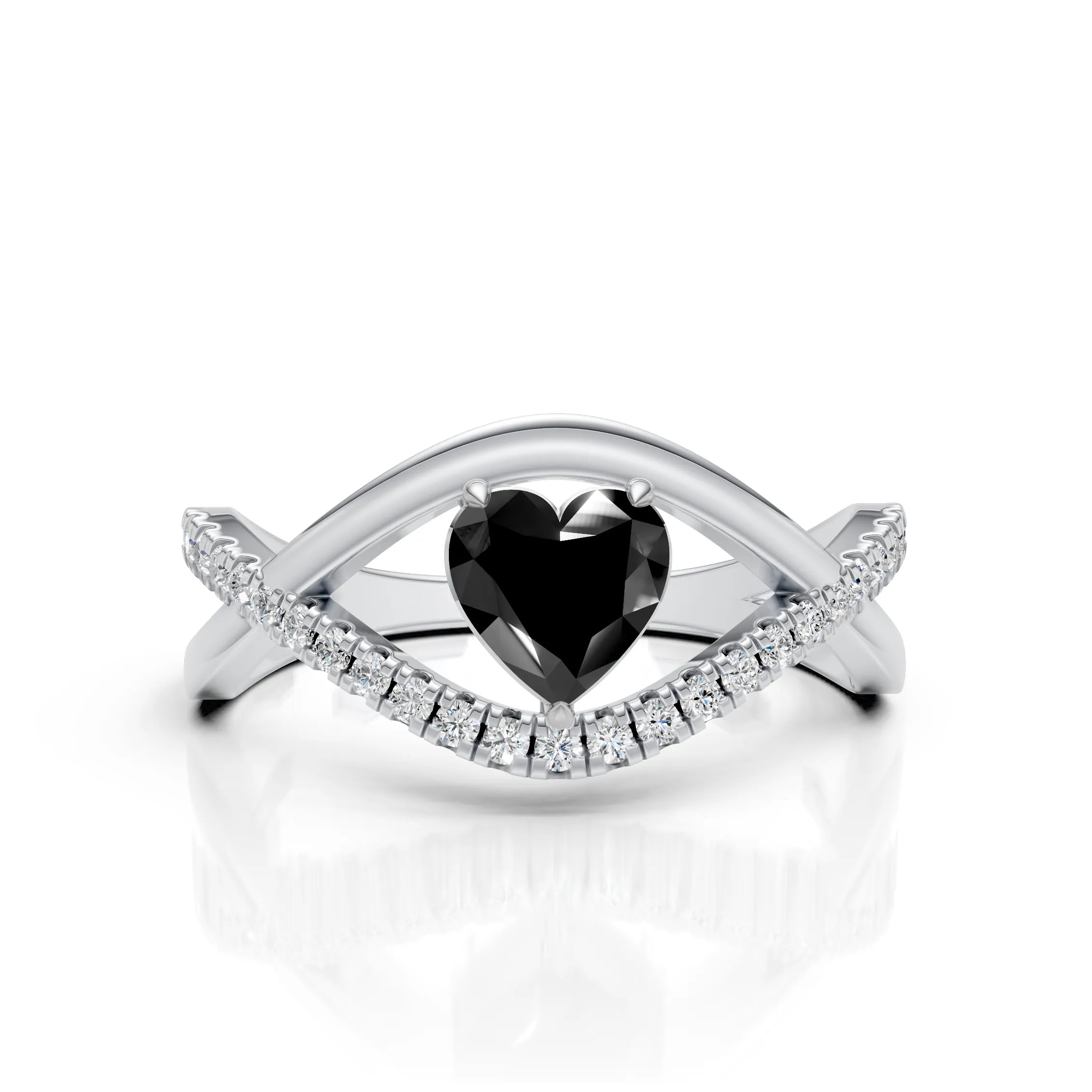 Black Heart Ring