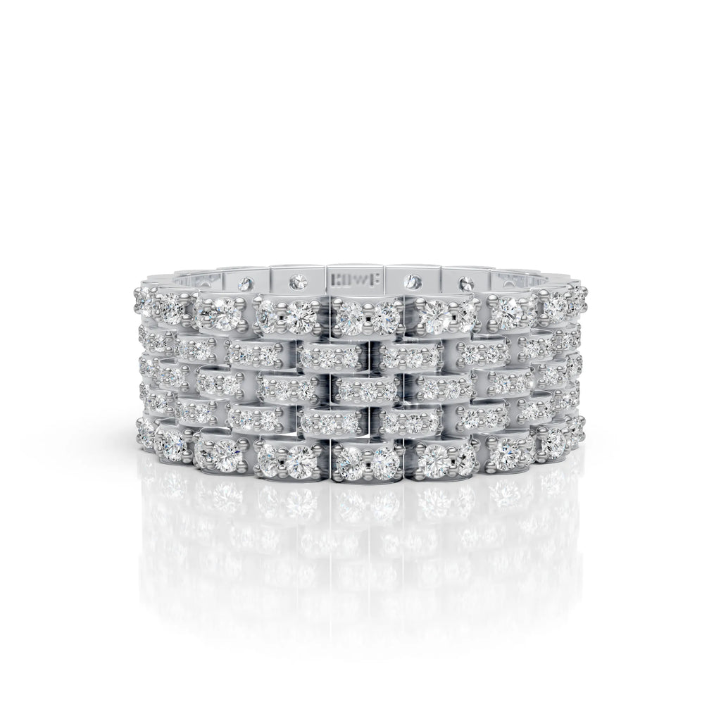 Cluster Band Ring