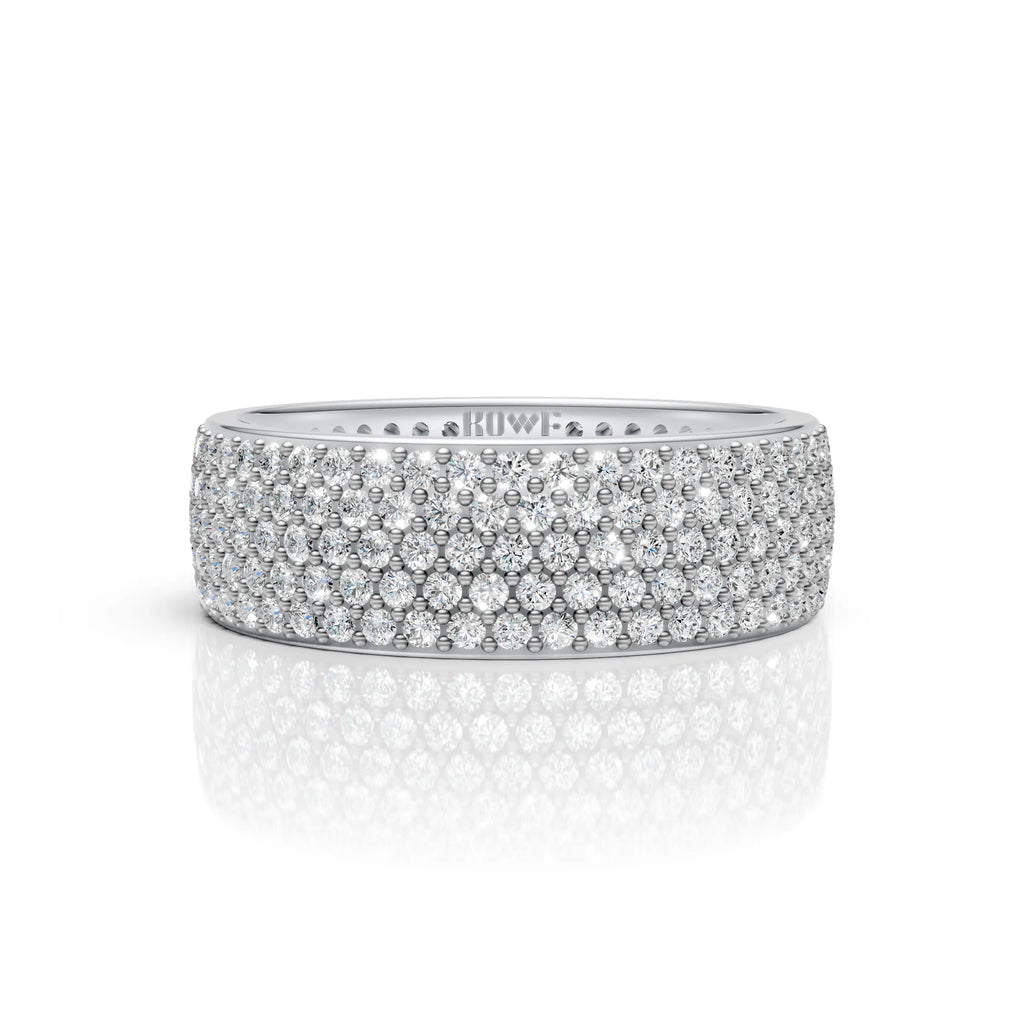 5-Line Diamond Ring