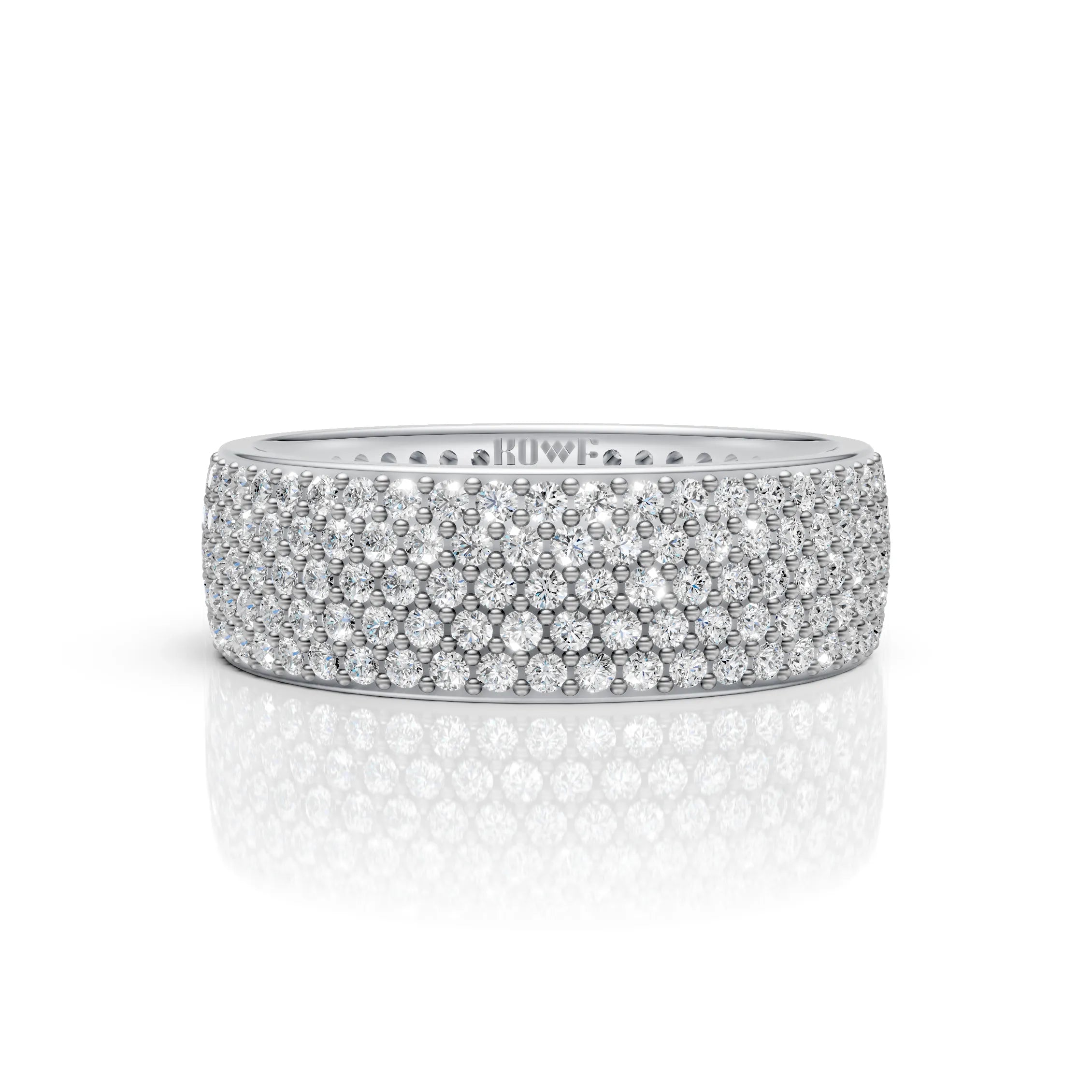 5-Line Diamond Ring