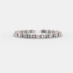 Black Rudraksha Box Bracelet – Spiritual Strength Meets Modern Design