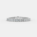 1 CT Emerald Tennis Bracelet