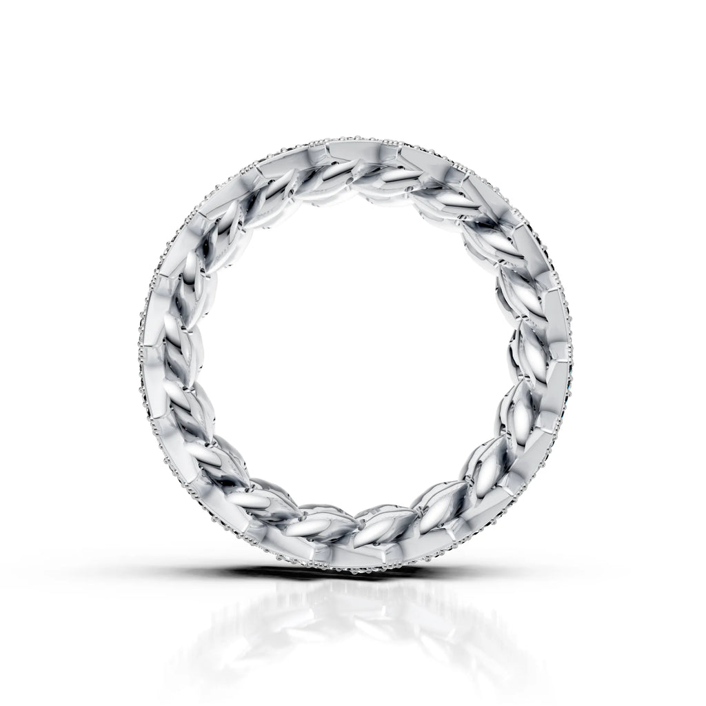 Black & White Cuban Ring