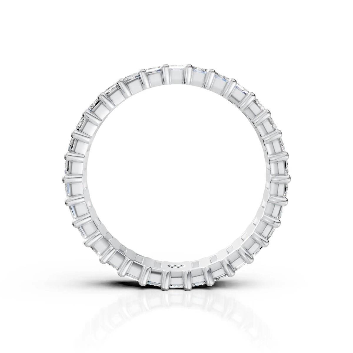 Emerald Eternity Diamond Band