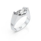 Marquise Solitaire Statement Ring