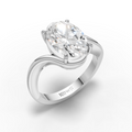 Oval Solitaire Ring