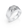 Bold Solitaire Diamond Ring