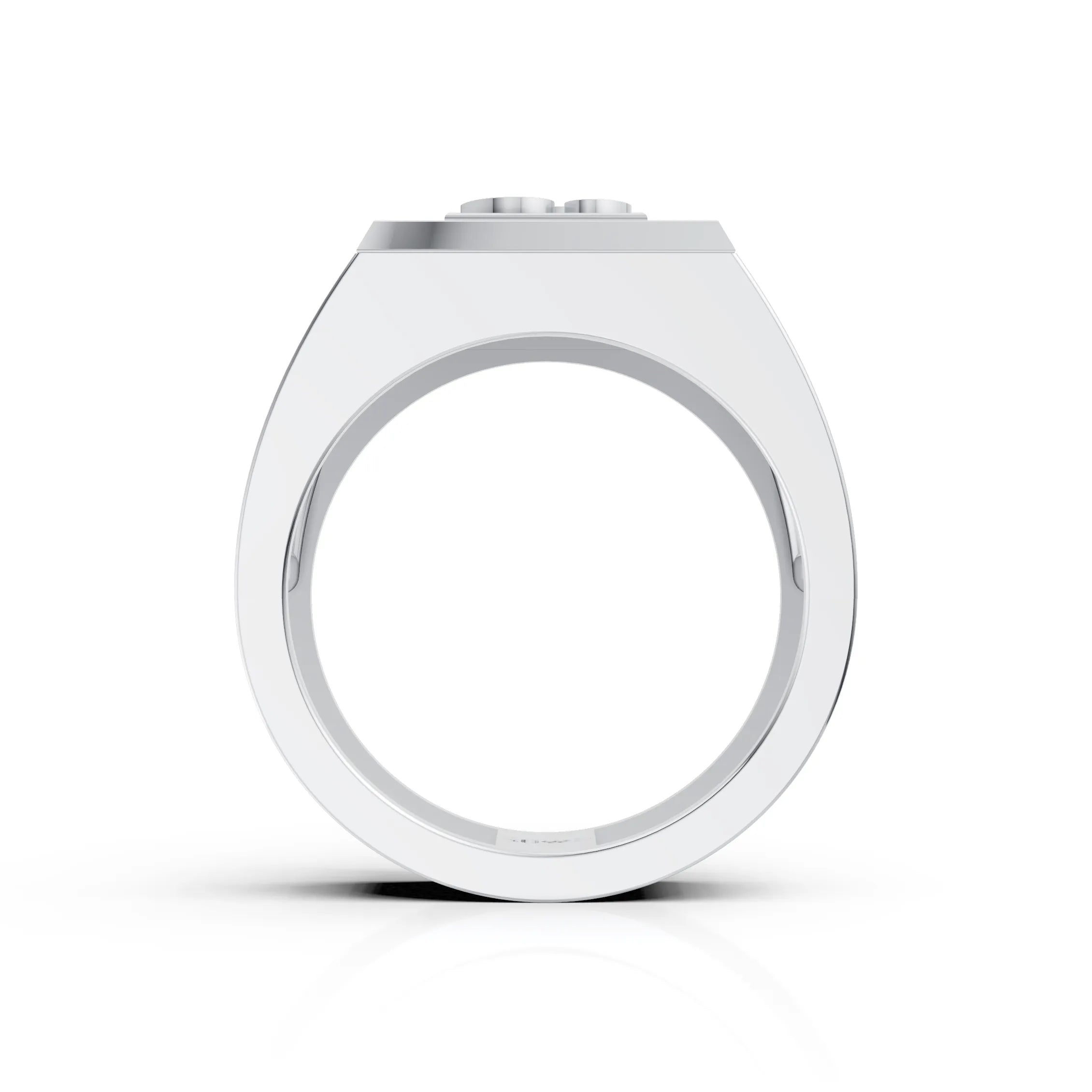 Om Engraved Statement Ring Accents – Spiritual Power Meets Bold Style