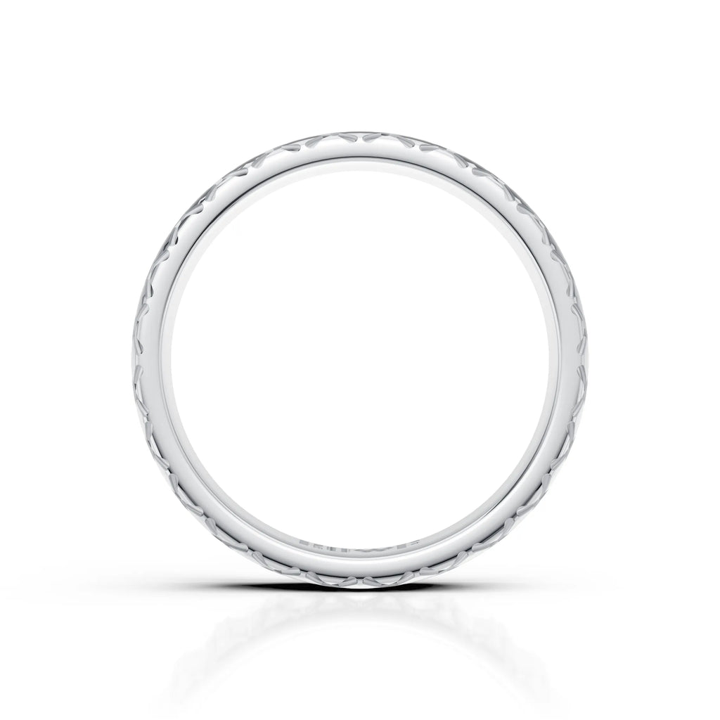 Textured Band Ring