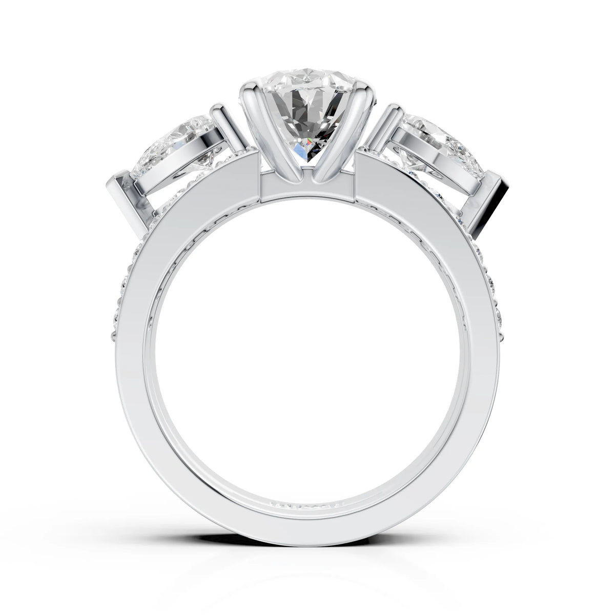 Oval & Pear Diamond 2-in-1 Ring
