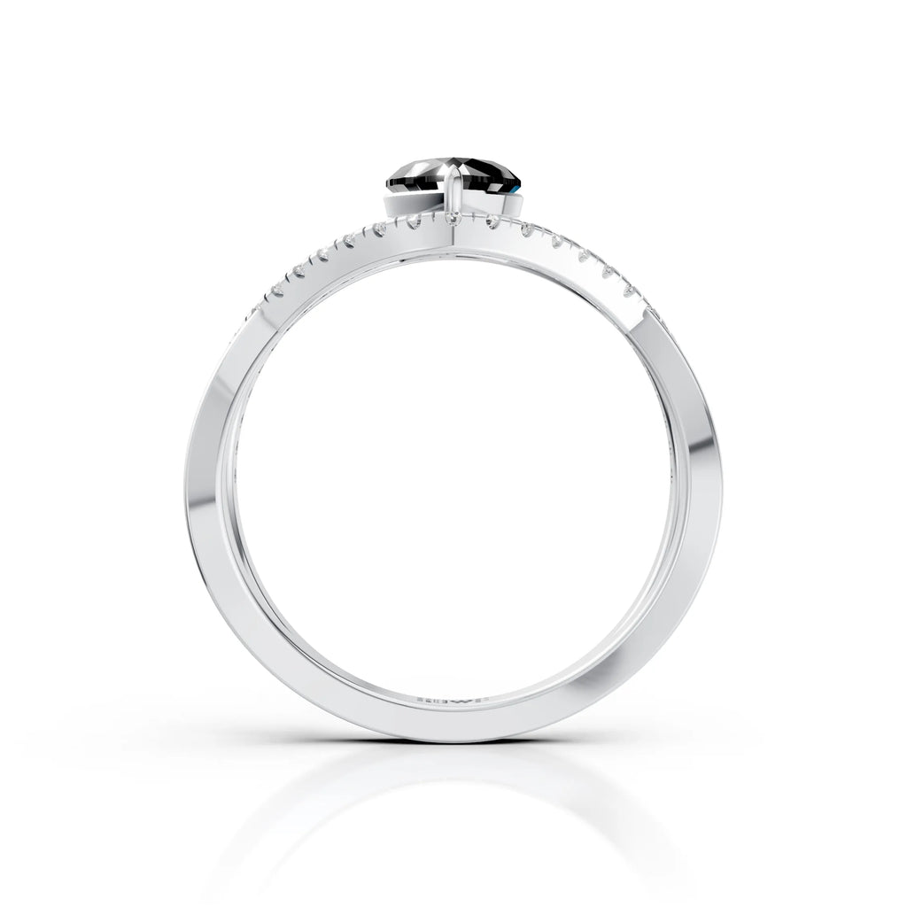 Black Heart Ring