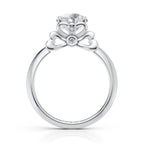 Round Brilliant Floral Diamond Ring