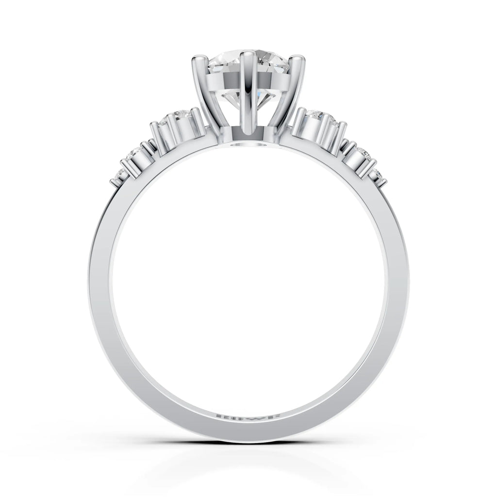 Elegant Round-Cut Ring