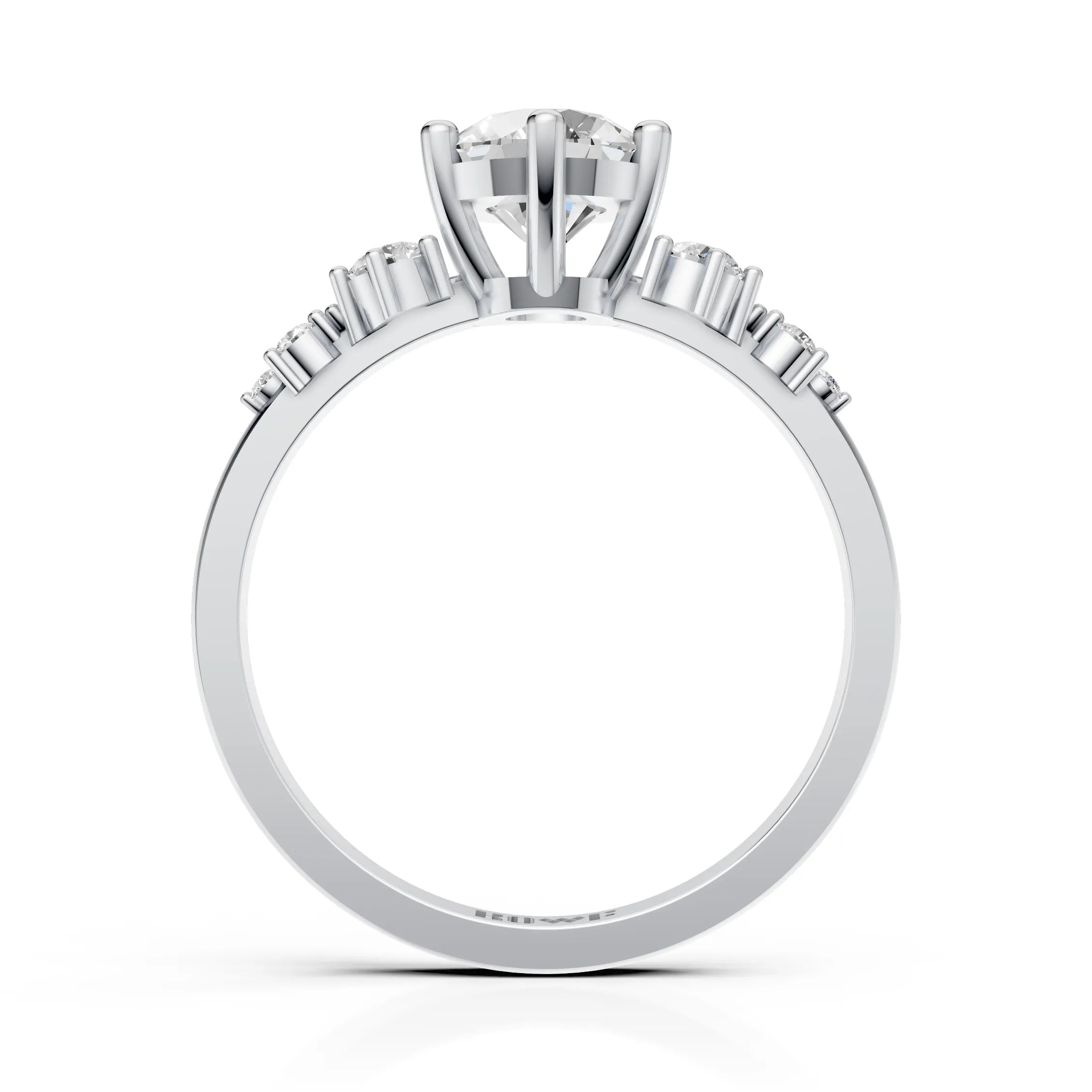 Elegant Round-Cut Ring