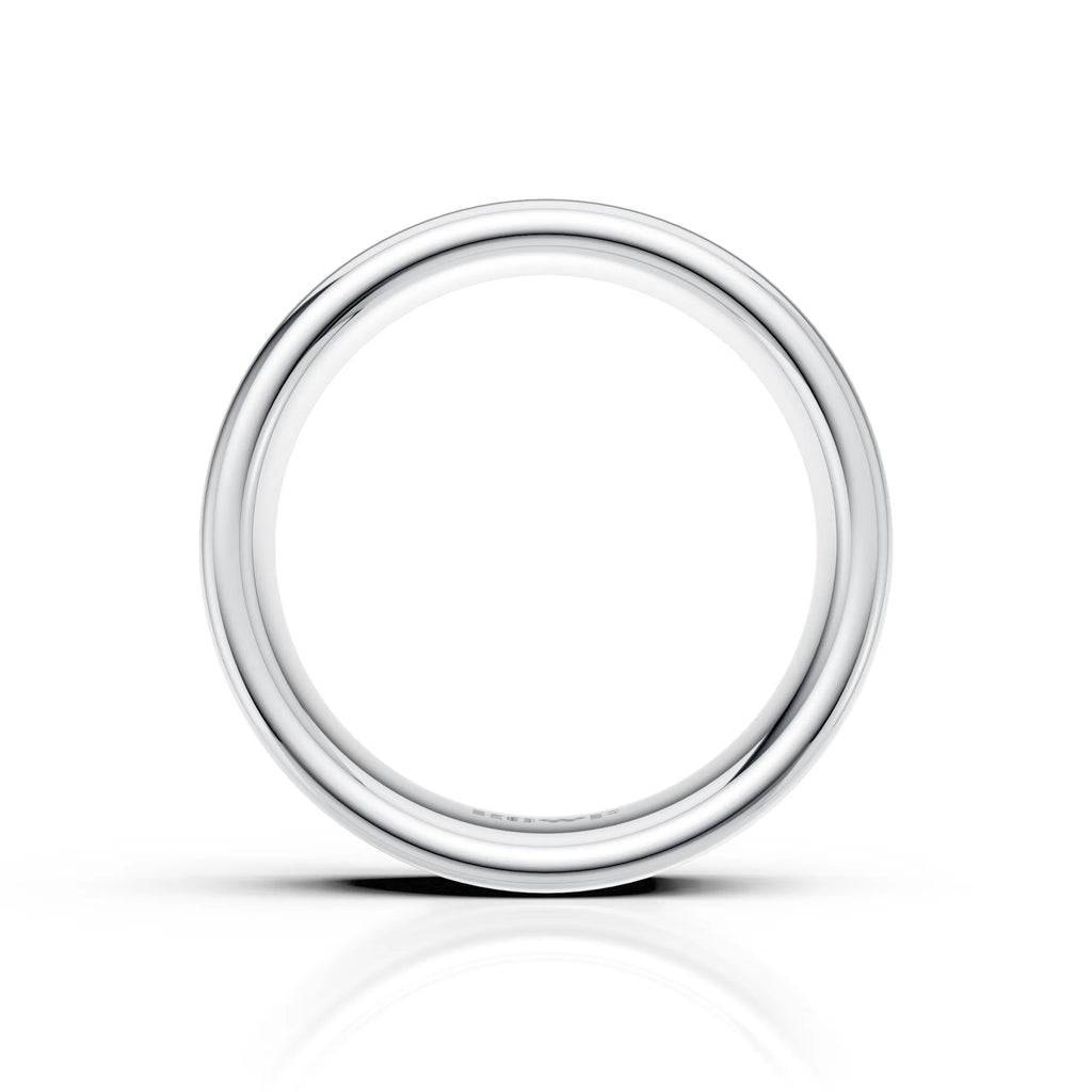 Classic Plain Polished Band Ring
