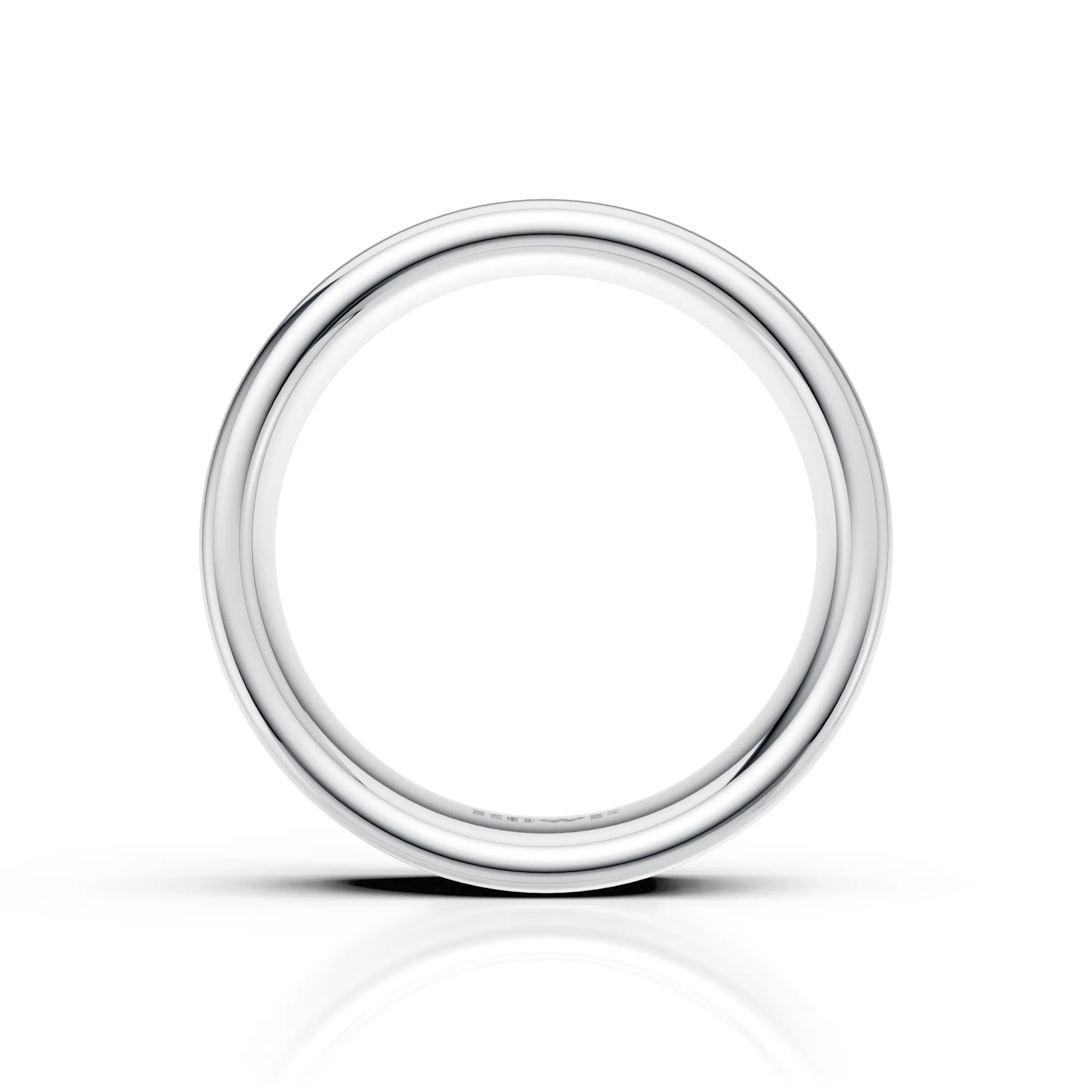 Classic Plain Polished Band Ring