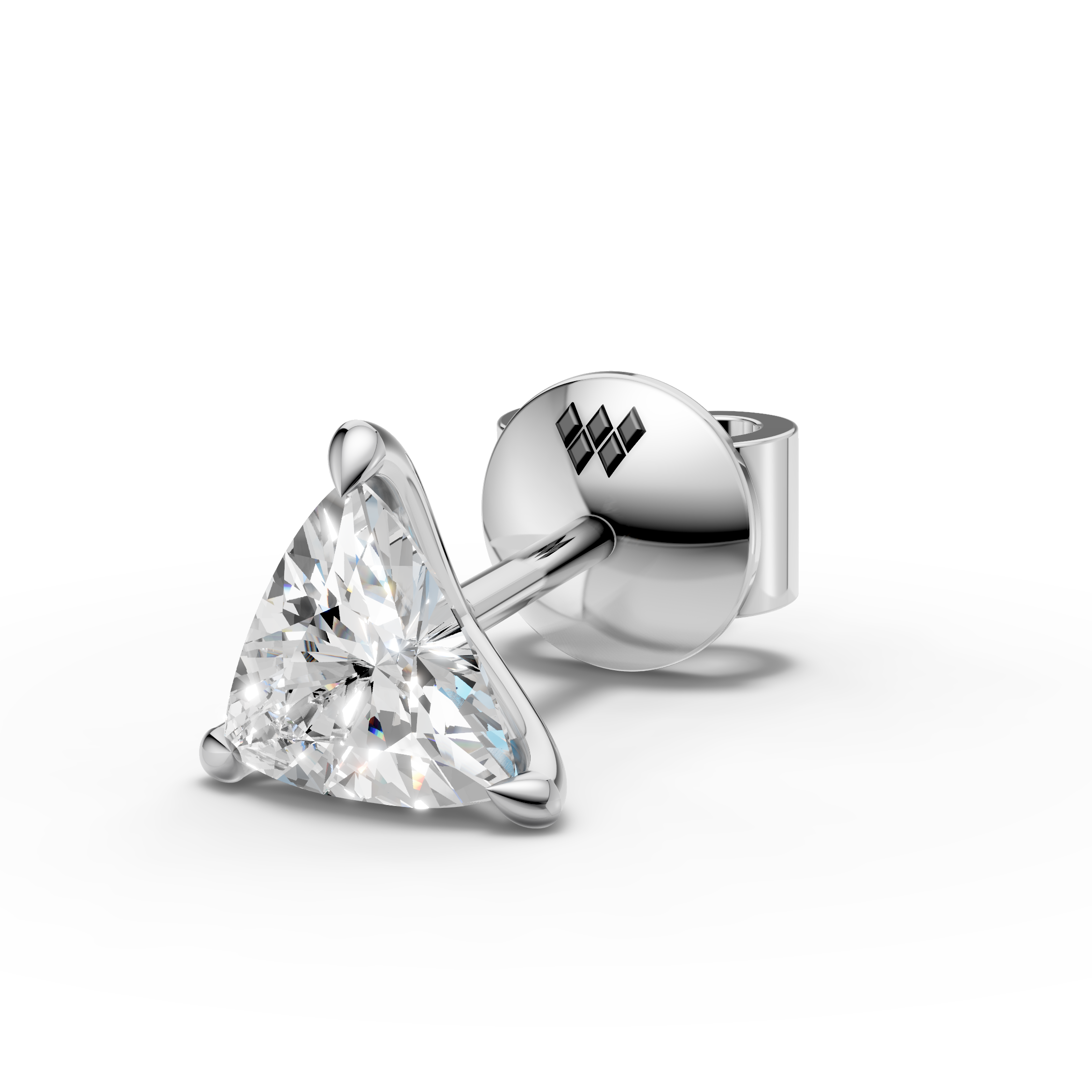Trillion Shape Earrings (1 PC)