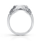 Luxury Swan Emblem Statement Ring