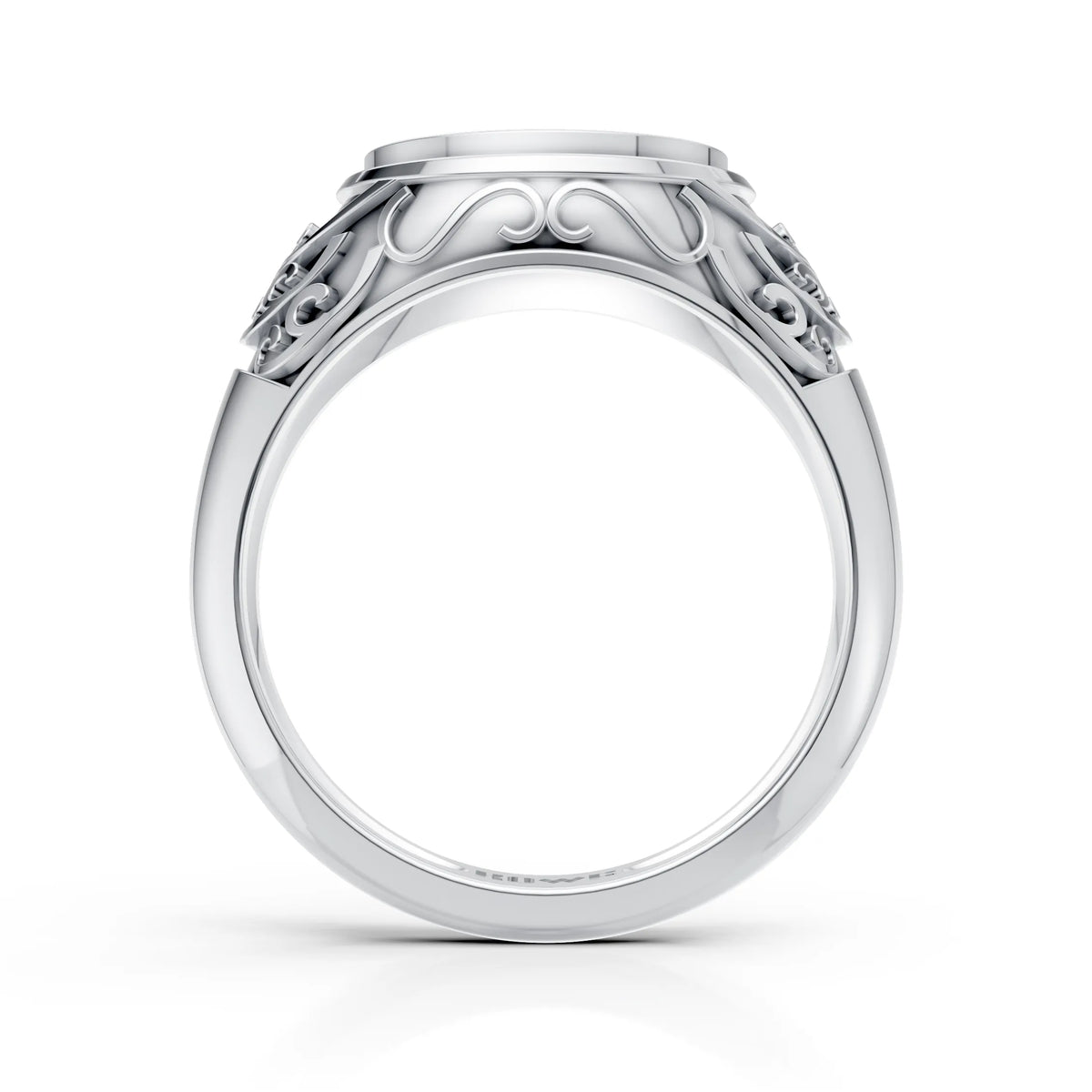 Luxury Swan Emblem Statement Ring
