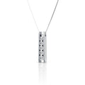 Five Stone Bar Necklace