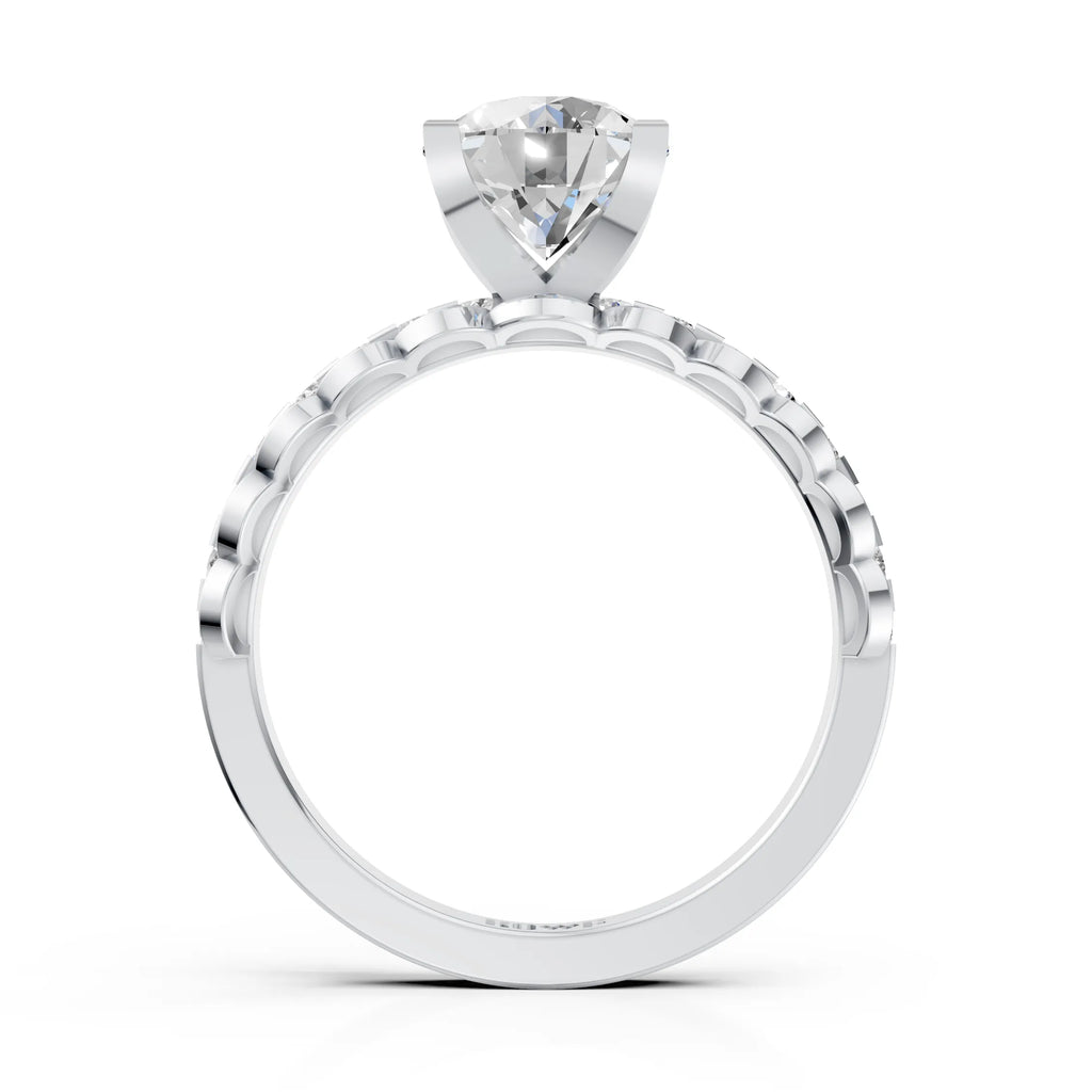 Round Solitaire Diamond Ring