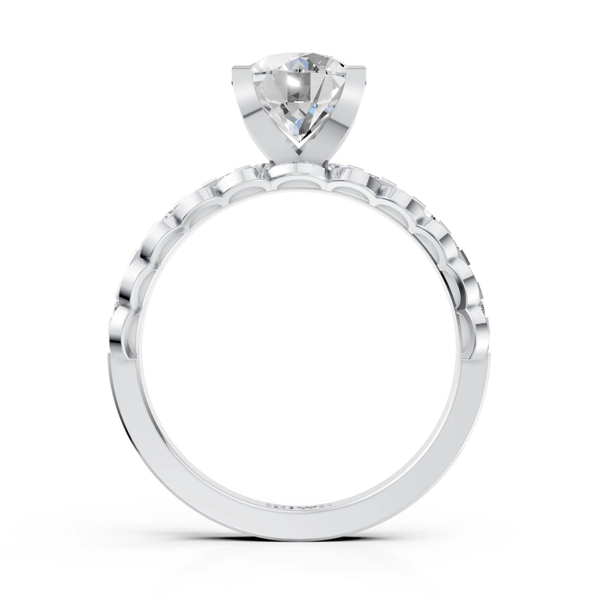Round Solitaire Diamond Ring