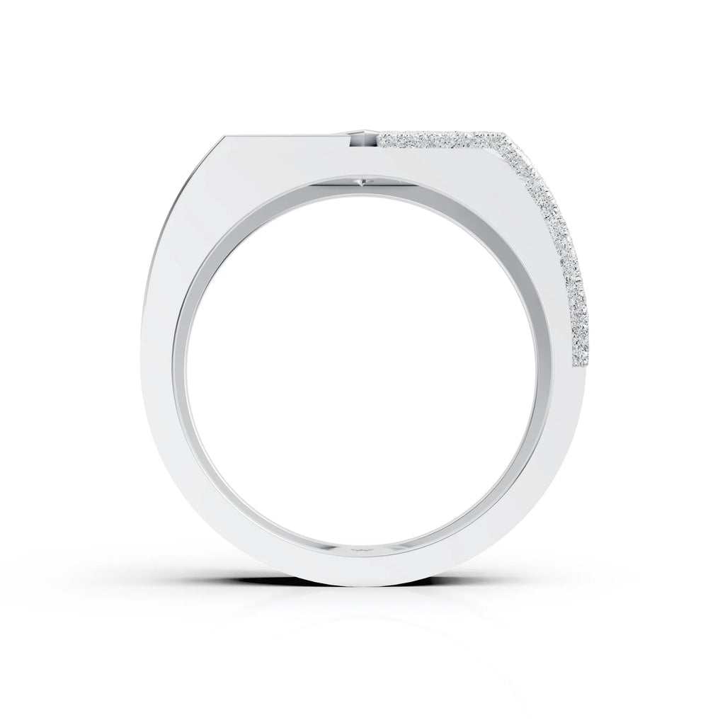Geometric Diamond Ring