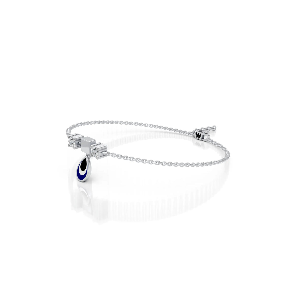 Blue Eye Drop Anklet