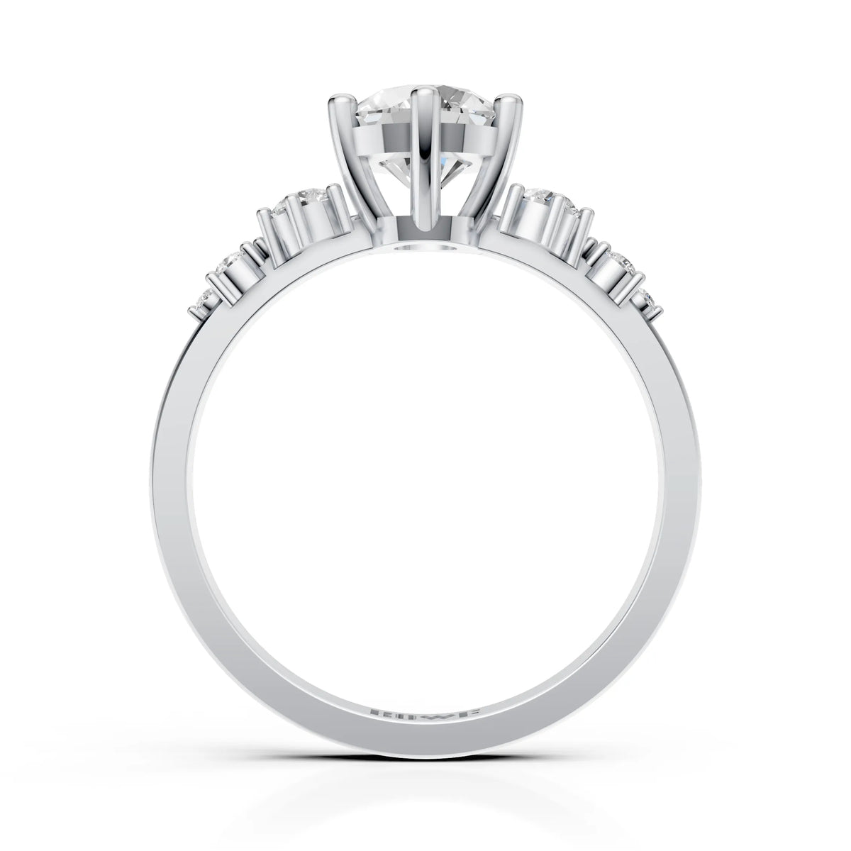 Elegant Round-Cut Ring