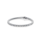 3 MM Round Shaped Tennis Bracelet