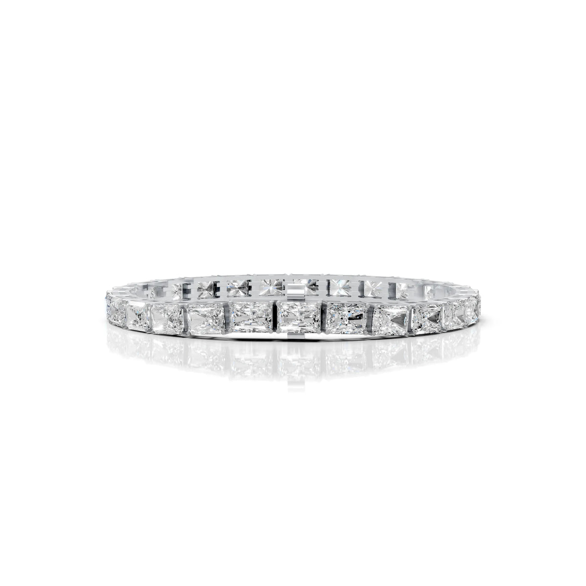Radiant Cut Diamond Tennis Bracelet