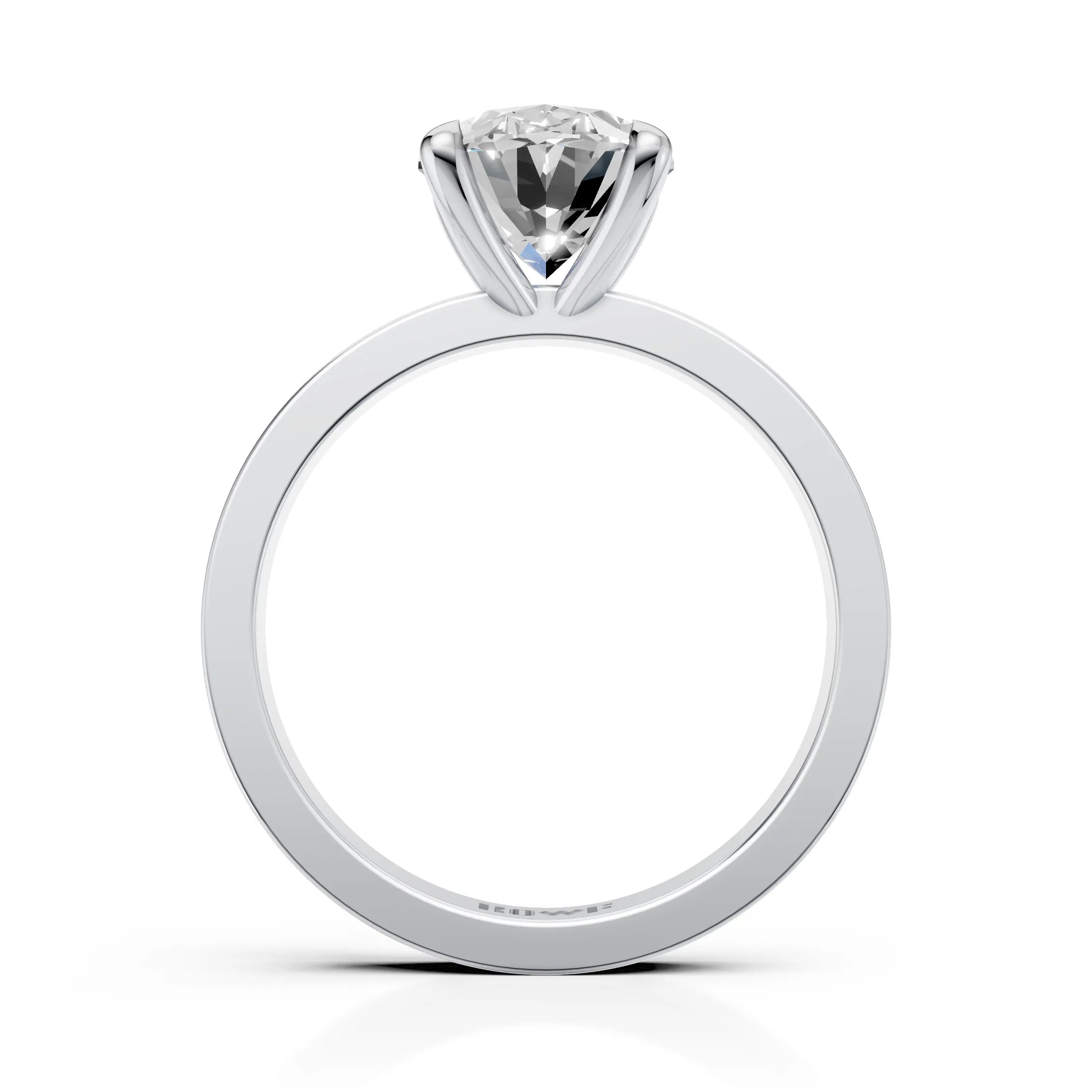 Oval-Cut Solitaire Ring