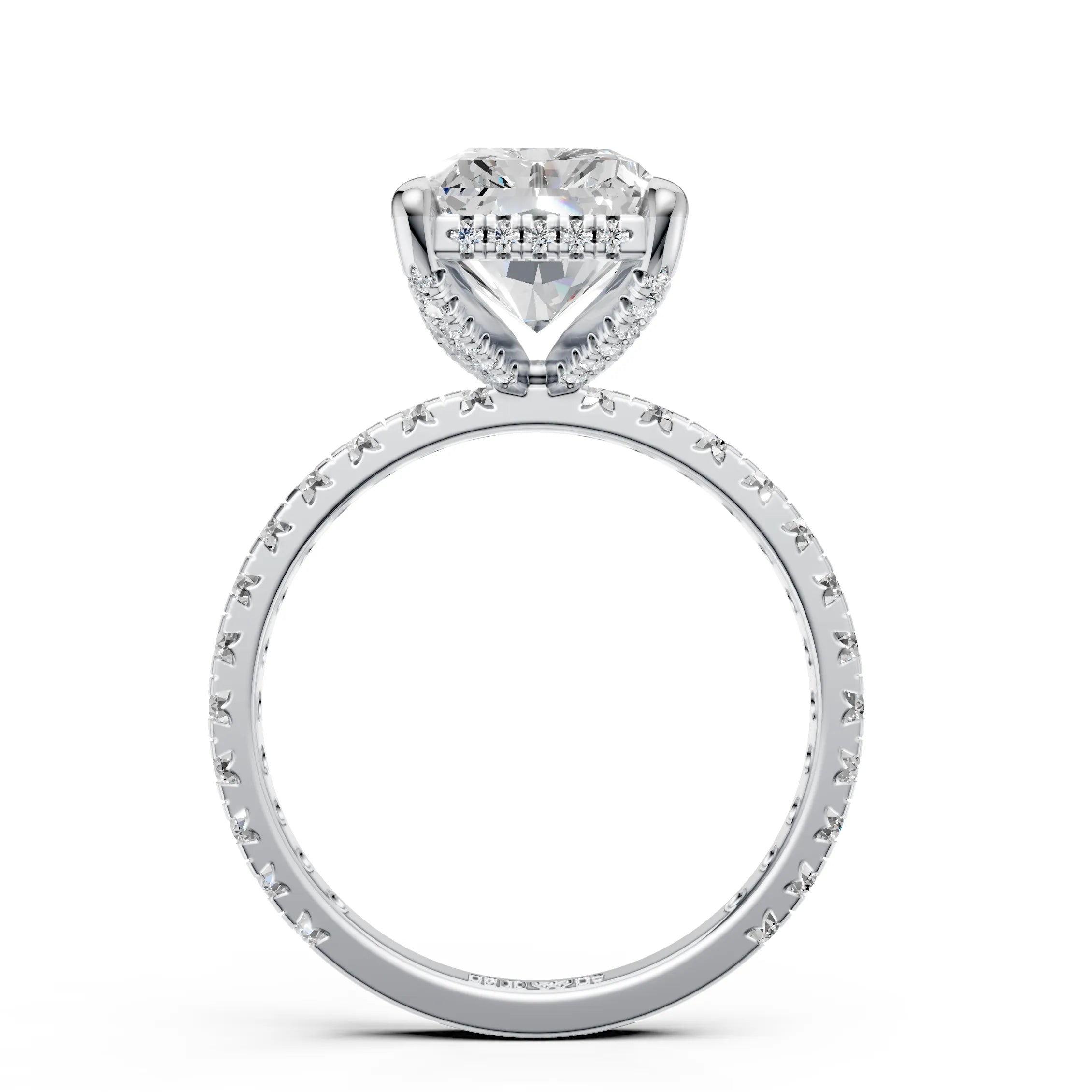 Radiant-Cut Diamond Ring