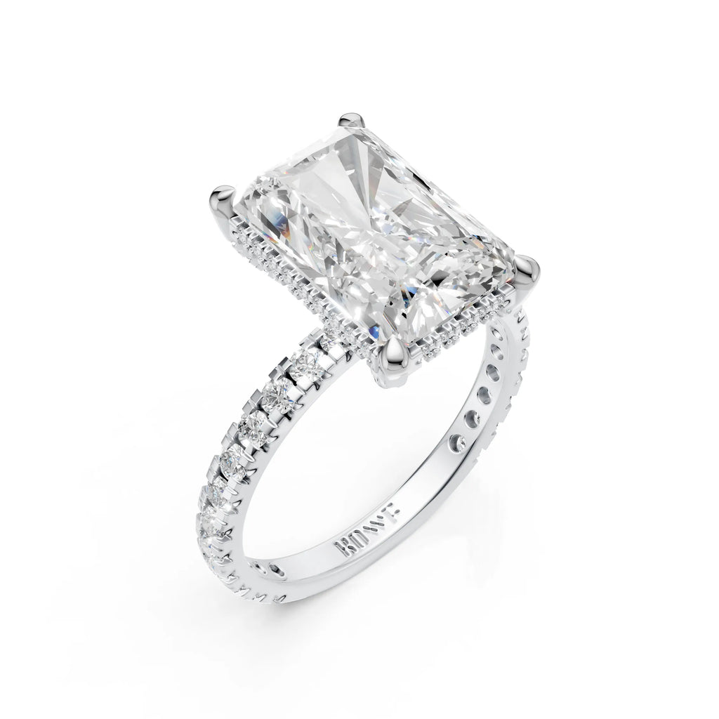 Radiant-Cut Diamond Ring