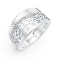 Floral Lace Diamond Ring