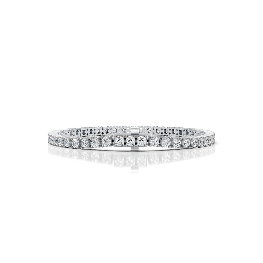 3.5 MM Round Shaped Tennis Bracelet