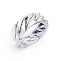 Bold Textured Band Ring