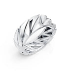 Bold Textured Band Ring