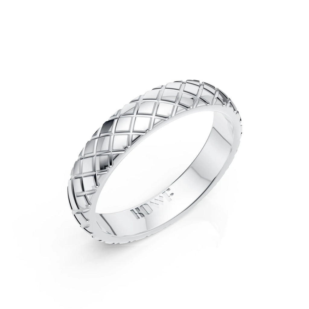 Textured Band Ring