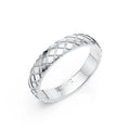 Textured Band Ring