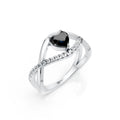 Black Heart Ring