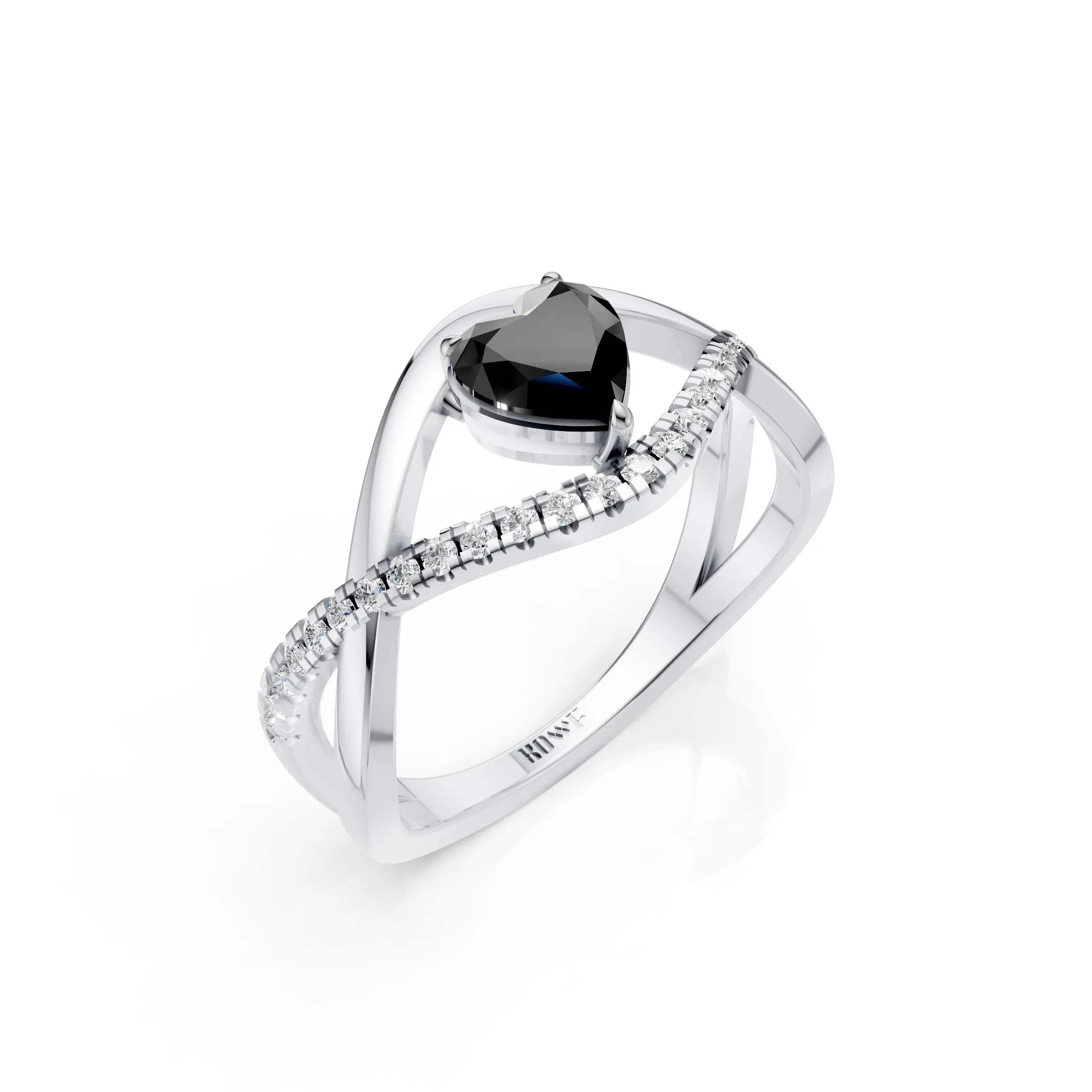 Black Heart Ring