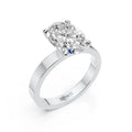 Oval-Cut Solitaire Ring