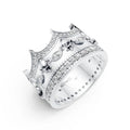 Royal Crown Ring with – Regal Elegance for Everyday Kings