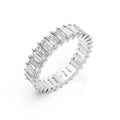 Emerald Eternity Diamond Band