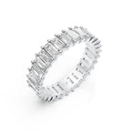 Emerald Eternity Diamond Band