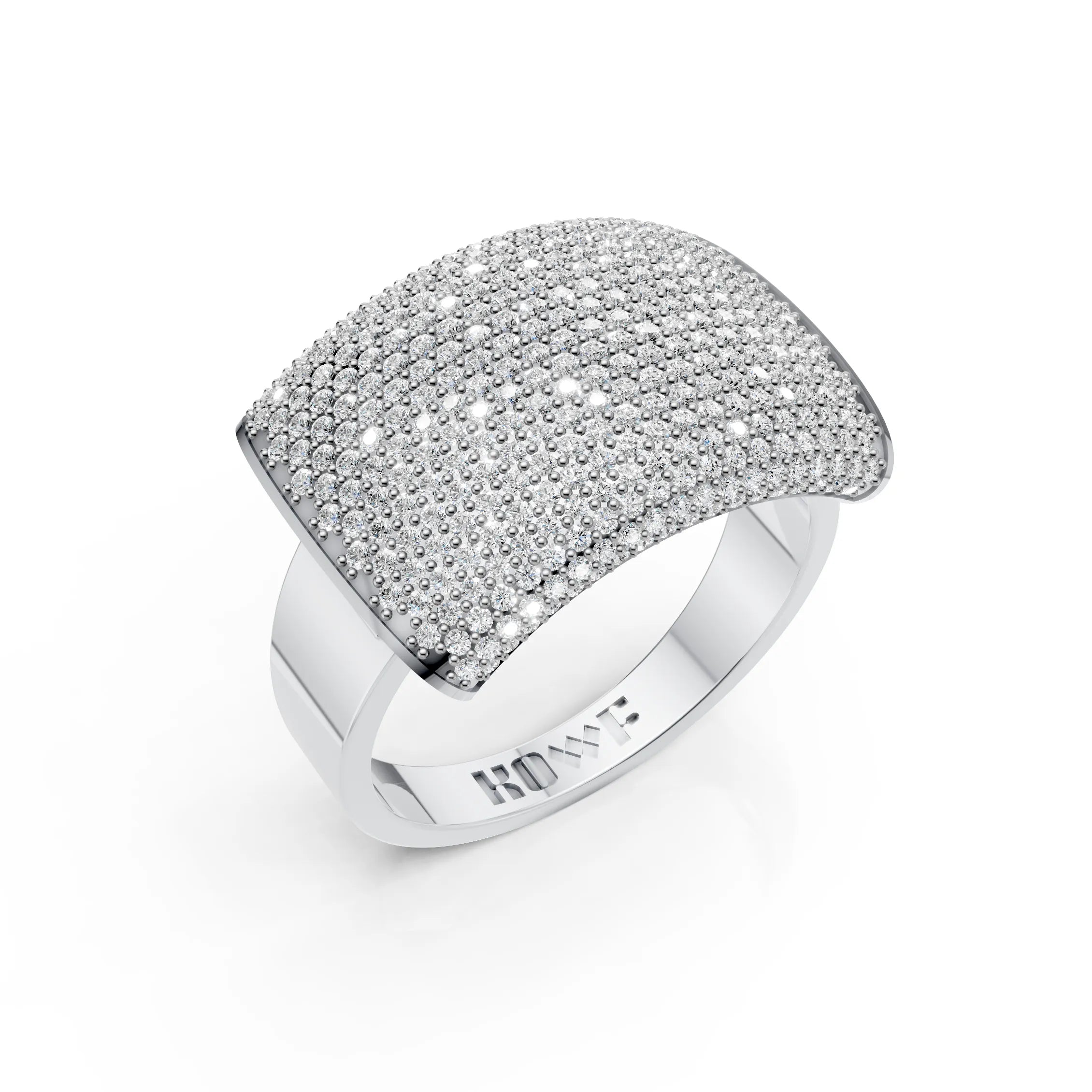Full Top Diamond Ring