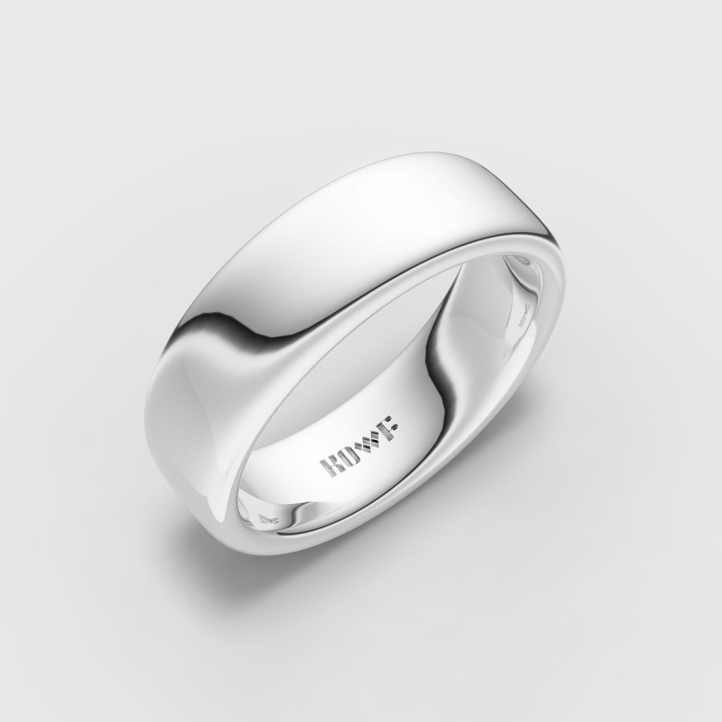 Classic Plain Polished Band Ring